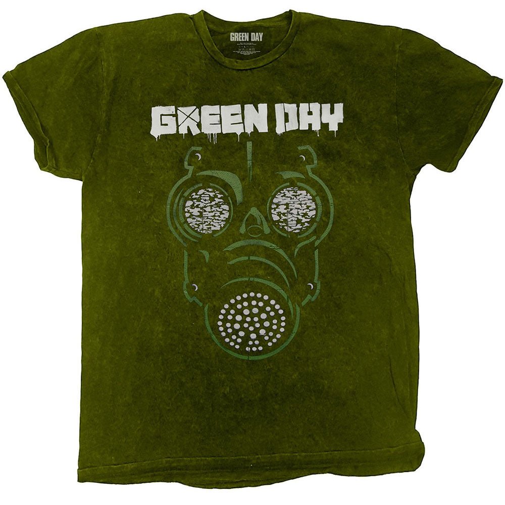 GREEN DAY グリーンデイ - Gas Mask / タイダイ / Tシャツ / メンズ - PGS